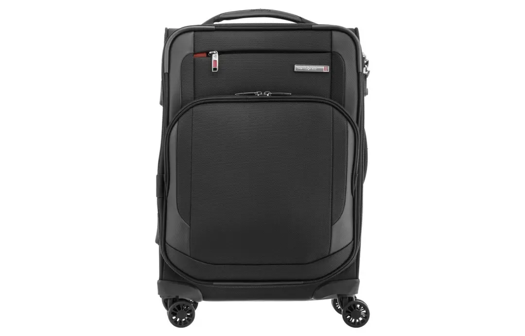 SAMSONITE HEXEL Nylon Luggage Suitcase For Air Travel Unisex Black