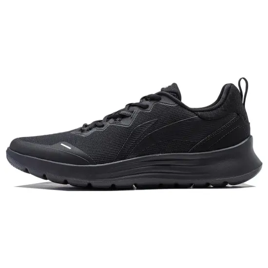 LINING Feather Running Shoes Men Low-Top Black