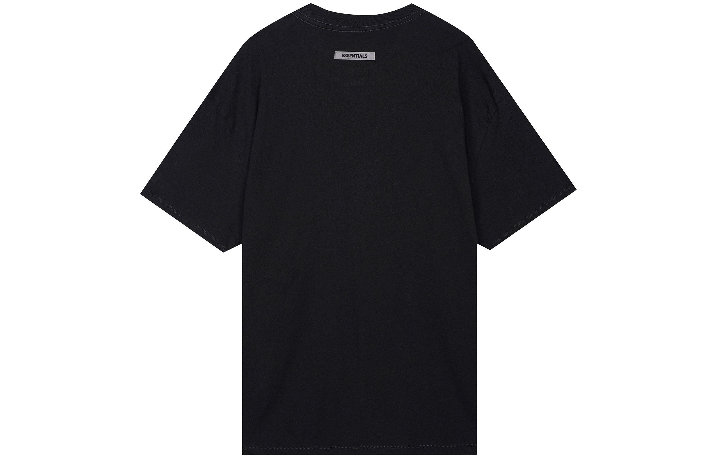 Футболка Fear of God Essentials Short Sleeve Tee (черная) — фото 2