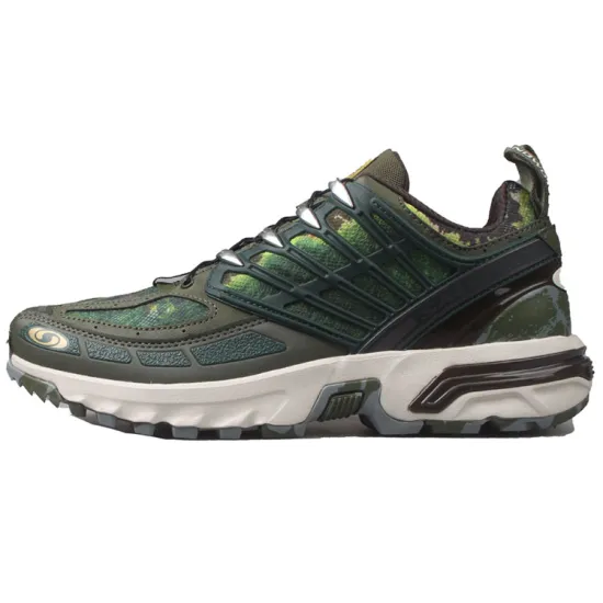 SALOMON ACS Pro Hiking / Trekking Shoes Unisex Low-top Green