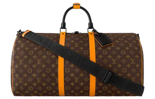 LOUIS VUITTON Keepall Bandouliere 55 Radiant Sun