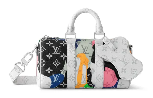 LOUIS VUITTON Keepall Bandouliere 25 Multicolor