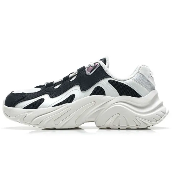 ANTA Life Collection Casual Shoes Women's Low-Top Ivory White Black