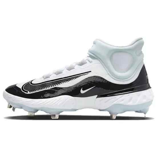 Nike Alpha Huarache Elite 4 White Black Blue Tint