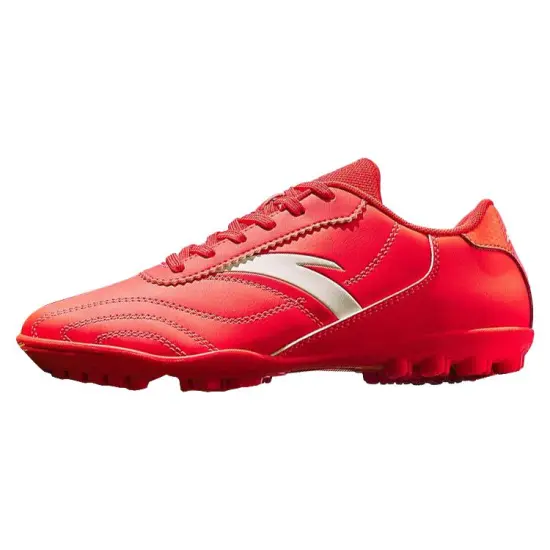 ANTA Soccer Shoes Men Low-Top Red White