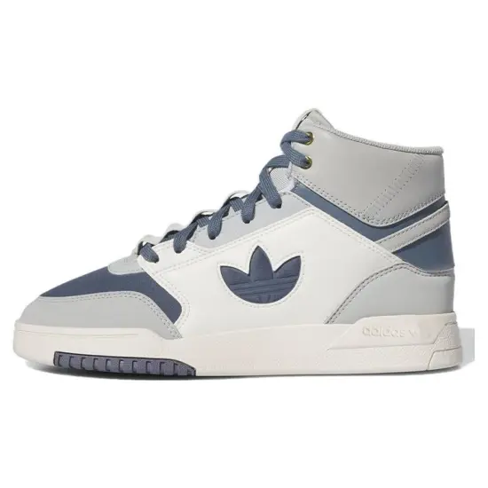 Adidas Originals Skateboarding Shoes Women's High-top Grey/Blue