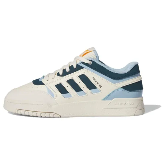 Adidas Originals Drop Step Skateboarding Shoes Unisex Low-top Milky White