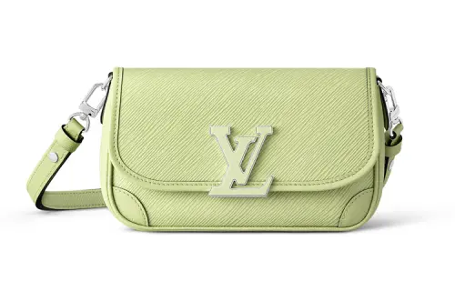 LOUIS VUITTON Epi Grain Cow Leather Crossbody Bag, Shoulder Bag Women's Green