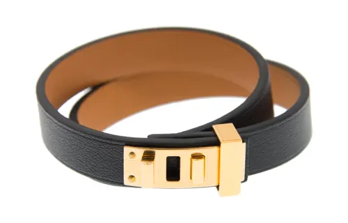 HERMES Wristbands Women's Black
