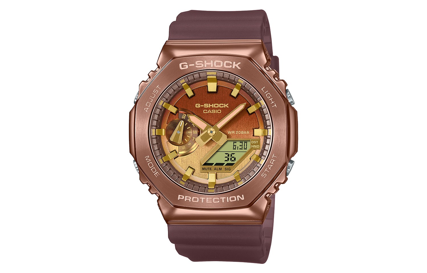 Наручные часы Casio Metal Oak (фиолетовые)