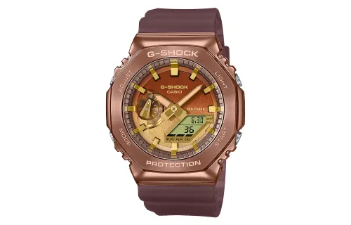 CASIO Unisex Full Metal Series Purple Watch