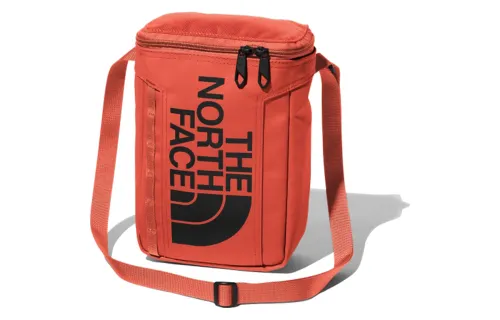 THE NORTH FACE 3L Shoulder Bag, Crossbody Bag, Outdoor Bag Fabric Orange Unisex