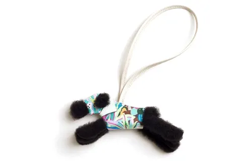 HERMES Charms Unisex Black