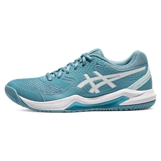 Asics Women's Gel Dedicate 8 'Gris Blue White'