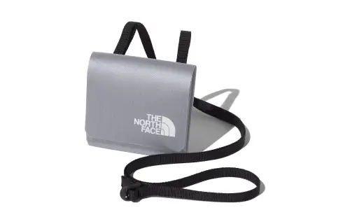 THE NORTH FACE Nylon Wallet Coin Purse Mini Unisex Gray