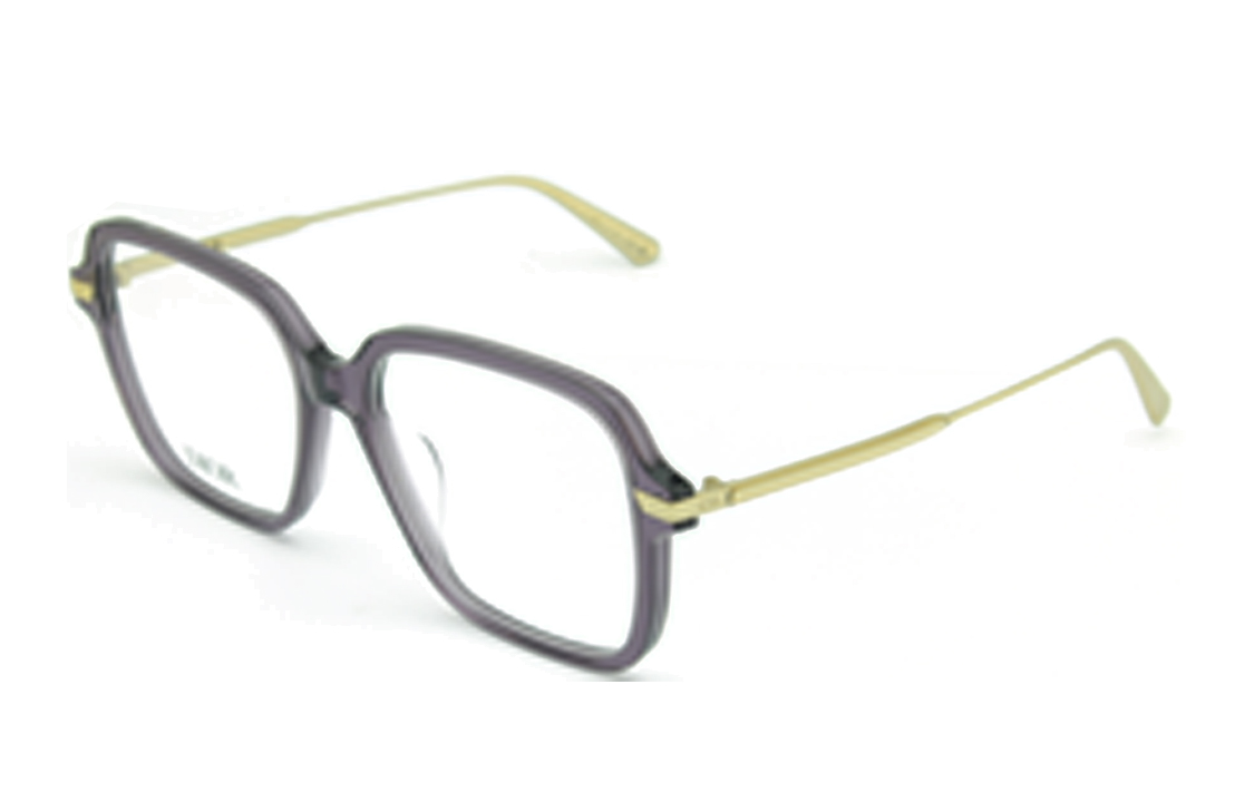 DIOR Alloy Irregular Shape Eyeglass Frames Unisex Gray