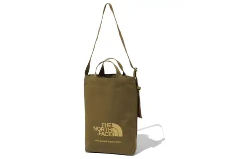THE NORTH FACE 5.7L Handbag Outdoor Bag Organic Cotton Olive Green Unisex