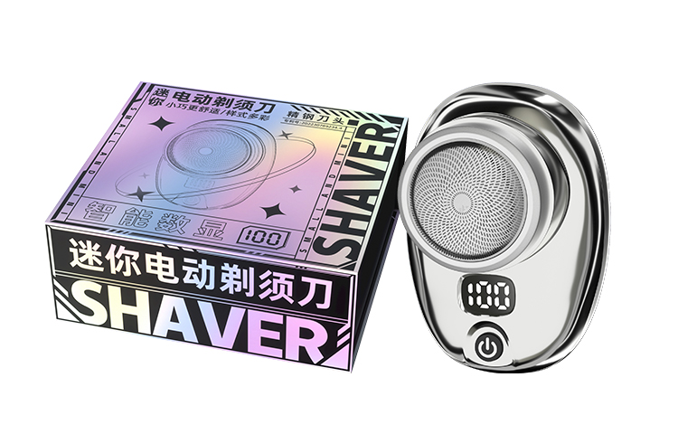 Neward TX808 rotary electric shaver, full body washable, mini portable, fast charging, wet and dry shaving
