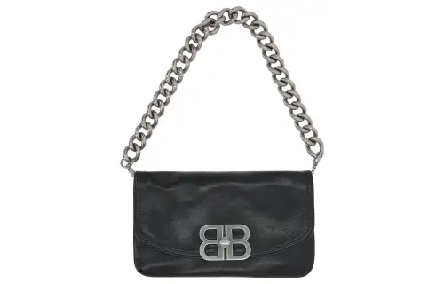 Balenciaga Flap Bb Soft Medium Shoulder Bag