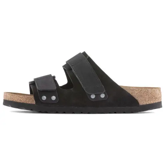 Birkenstock Uji Nubuck Suede Black