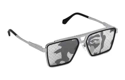 LOUIS VUITTON 1.1 Evidence Metal Square Sunglasses