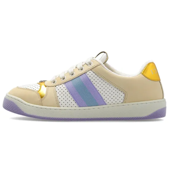 GUCCI Women's Screener 'Beige Purple'