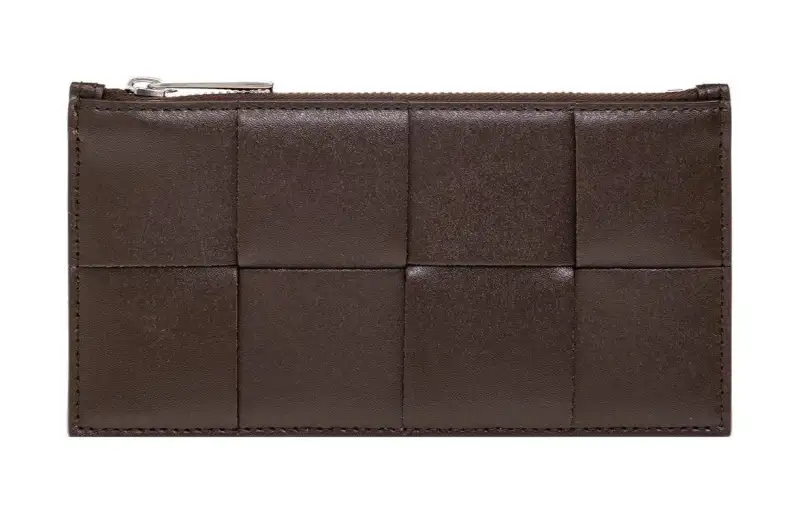 Bottega Veneta Intrecciato Zipped Card Holder
