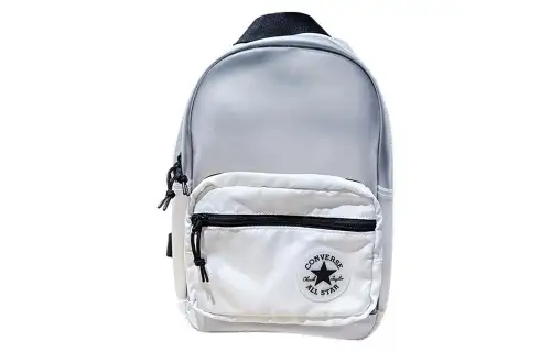 Converse Polyurethane With Polyester Backpack Regular Unisex White & Multicolor