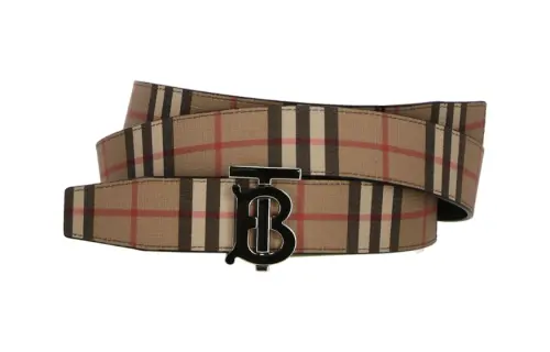 Burberry Cow Leather Belts Men's Brown