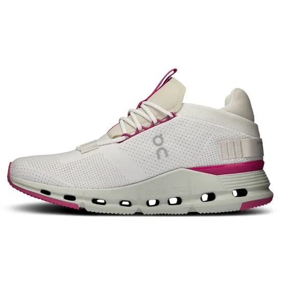 On Women's Cloudnova 'Undyed White CarnatiOn'