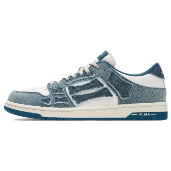 AMIRI Skel Top Low Denim Slate Blue