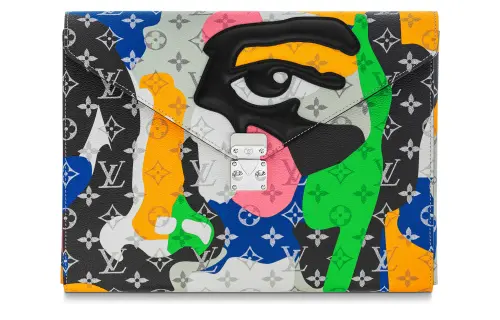 LOUIS VUITTON Lv Portrait Mark Folder Multicolor