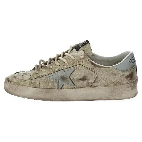 Golden Goose Stardan White Vintage Light Blue
