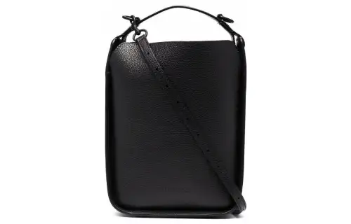Balenciaga Tool 2.0 Leather Shoulder Bag, Crossbody Bag, Handbag Small Women's Black