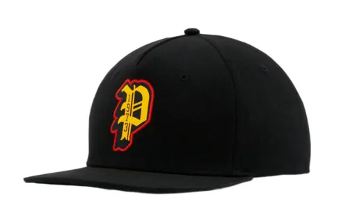 PUMA Cotton Baseball Caps Unisex Black