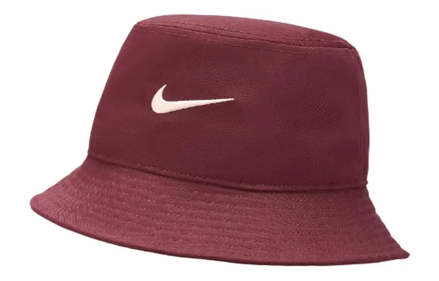 Nike Apex Swoosh Bucket Hat 'Night Maroon/ Guava Ice'