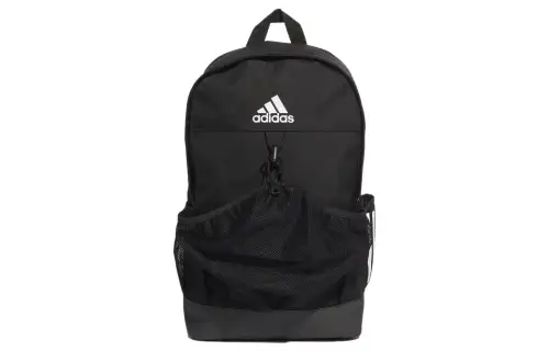 Adidas Recycled Polyester Football Bag Backpack Regular Unisex Black