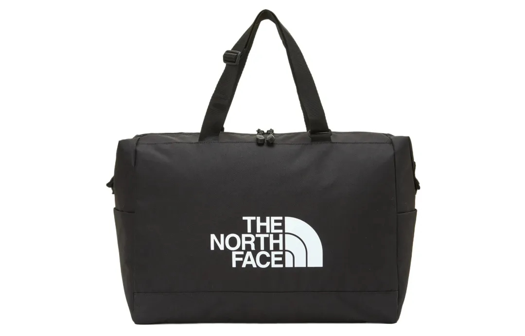 THE NORTH FACE 28L Gym Bag Portable One Shoulder Travel Bag Outdoor Bag Polyester Black Unisex