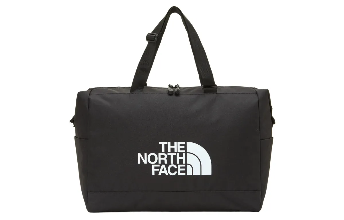 THE NORTH FACE 28L Gym Bag Portable One Shoulder Travel Bag Outdoor Bag Polyester Black Unisex