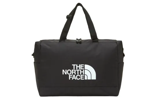 THE NORTH FACE 28L Gym Bag Portable One Shoulder Travel Bag Outdoor Bag Polyester Black Unisex