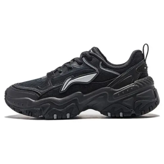 LINING Brown Sugar Casual Shoes Women's Low-Top Black