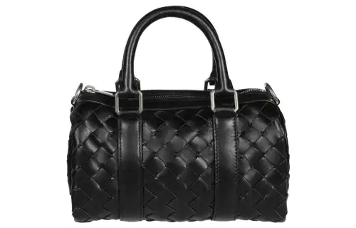 Bottega Veneta Calfskin Shoulder Bag, Crossbody Bag, Handbag Medium Men's Black