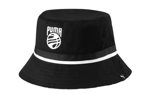 PUMA Basketball Collection Bucket Hats Unisex Black