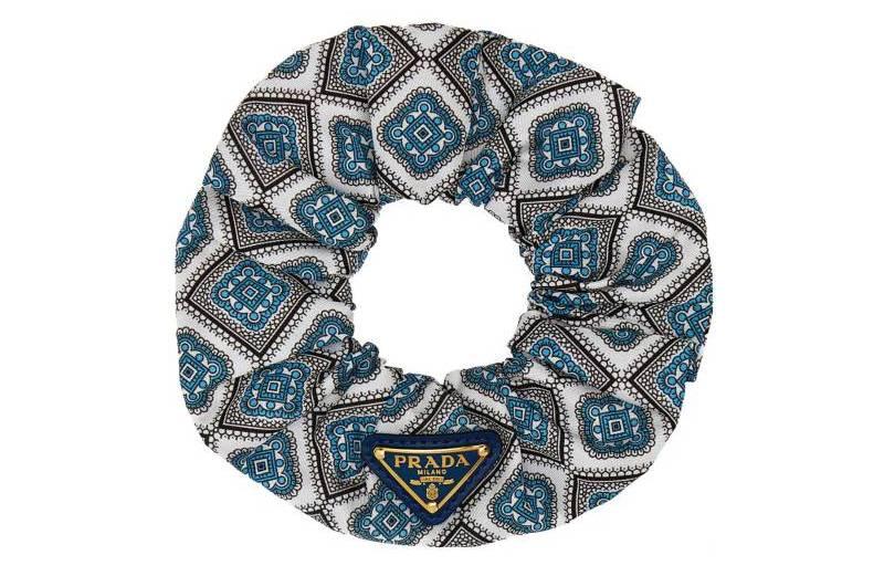 PRADA Cotton, Fabric Hats & Caps Women's Blue