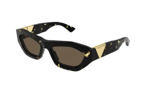 Bottega Veneta Eyewear Geometric Frame Sunglasses