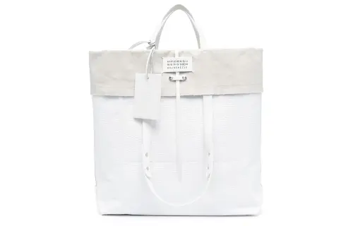 Maison Margiela Cotton Handbag Men's White