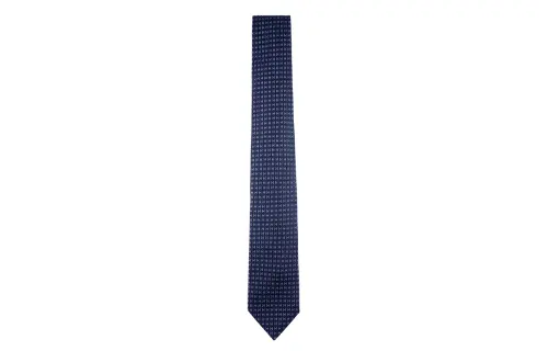 HERMES Two Tone H Silk Ties Men's