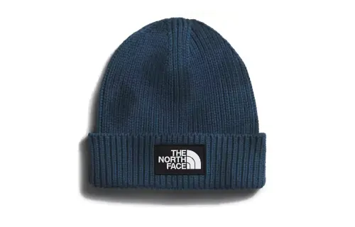THE NORTH FACE Cotton Beanies Unisex Dark Blue