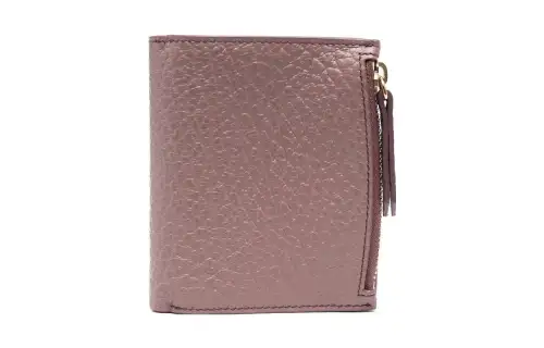 Maison Margiela Logo Detailed Zipped Wallet