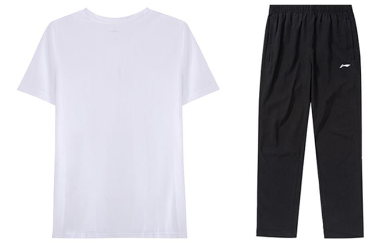 Li Ning Casual Sportswear Men’s Crew Neck Moderate